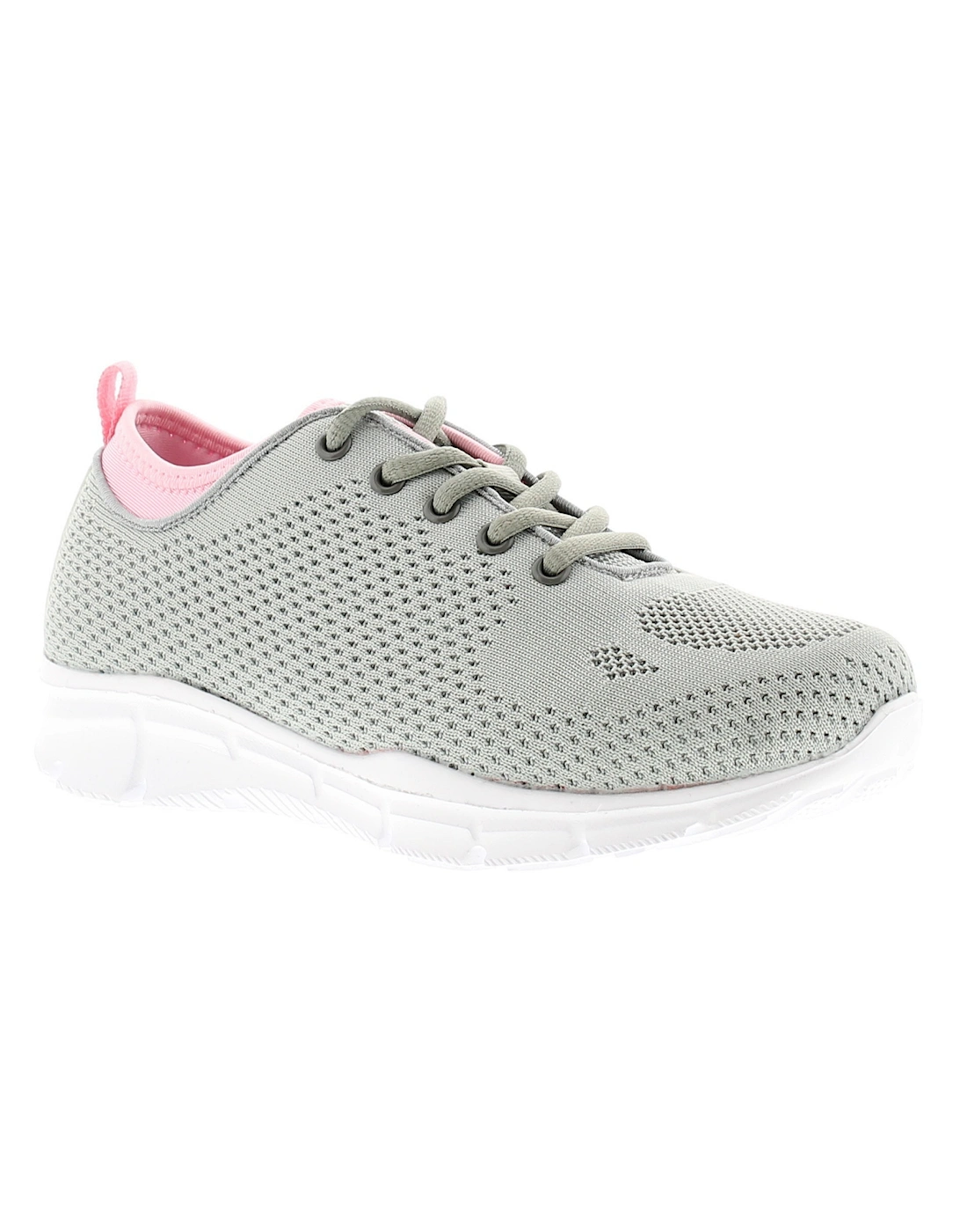 Womens Trainers Rebound Lace Up grey UK Size, 6 of 5