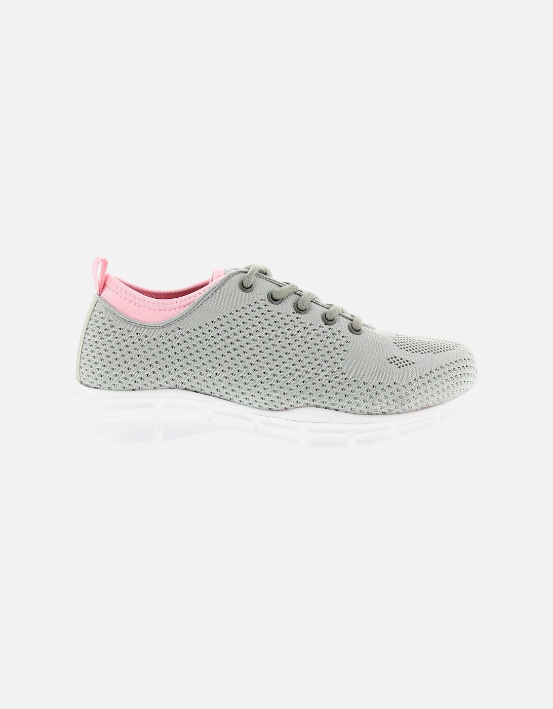 Womens Trainers Rebound Lace Up grey UK Size