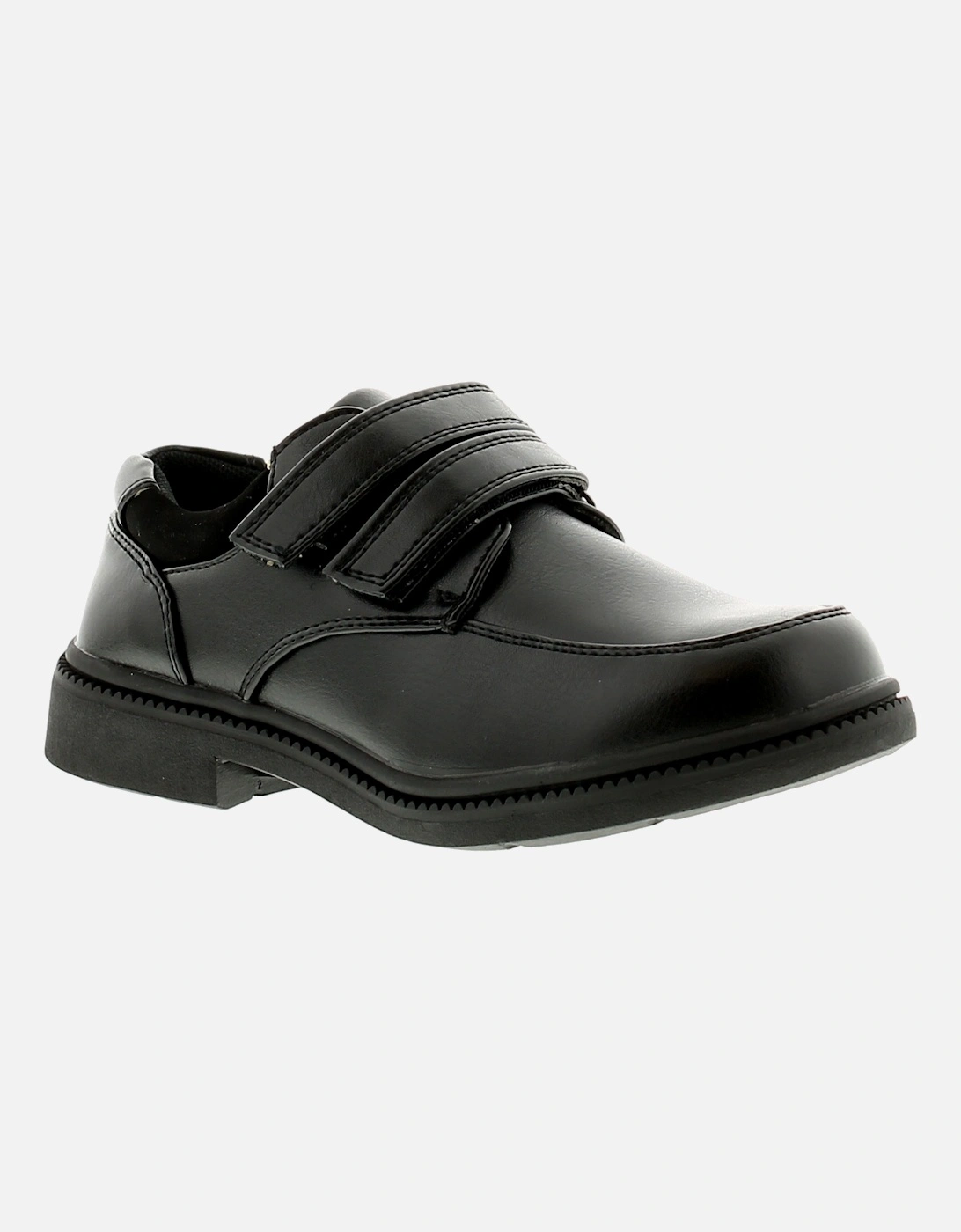 Boys School Shoes Phillip Touch Fastening black UK Size, 6 of 5