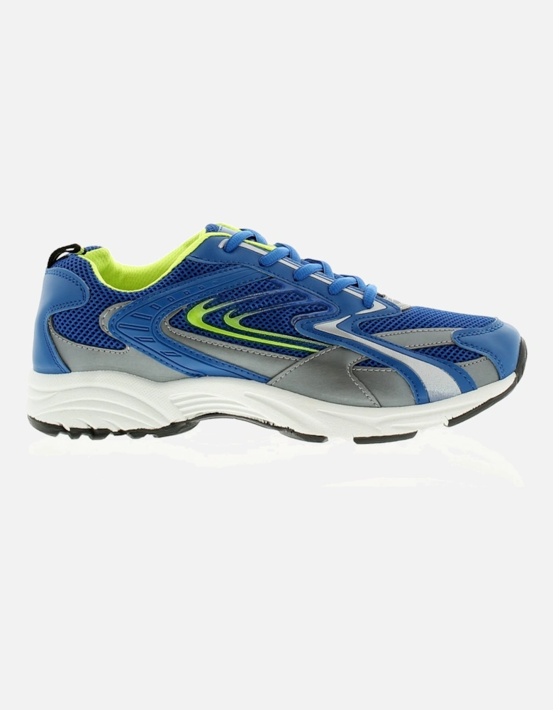 Mens Trainers Vision Lace Up blue UK Size