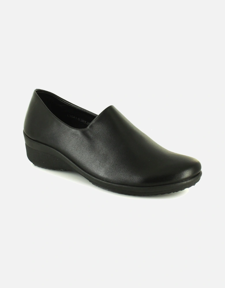 Womens Shoes Flat Reach2 Slip On black UK Size