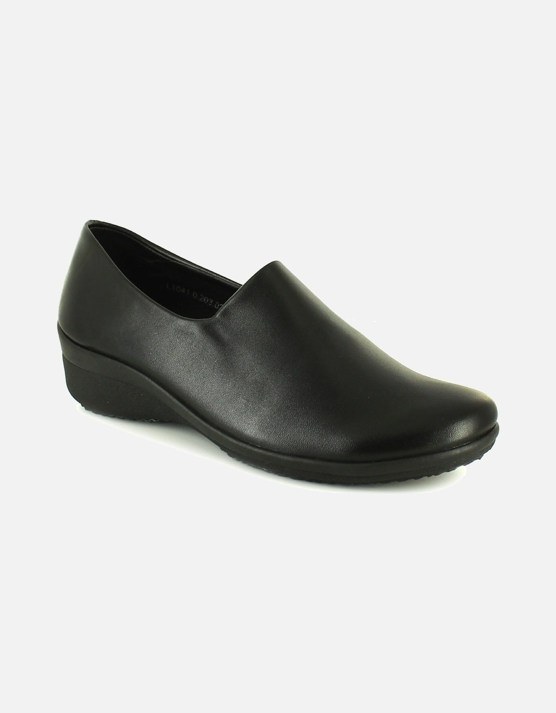 Womens Shoes Flat Reach2 Slip On black UK Size, 5 of 4