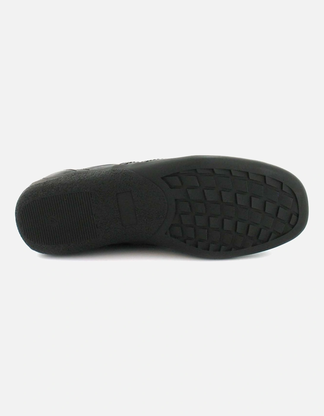 Womens Shoes Flat Valary Lace Up black UK Size