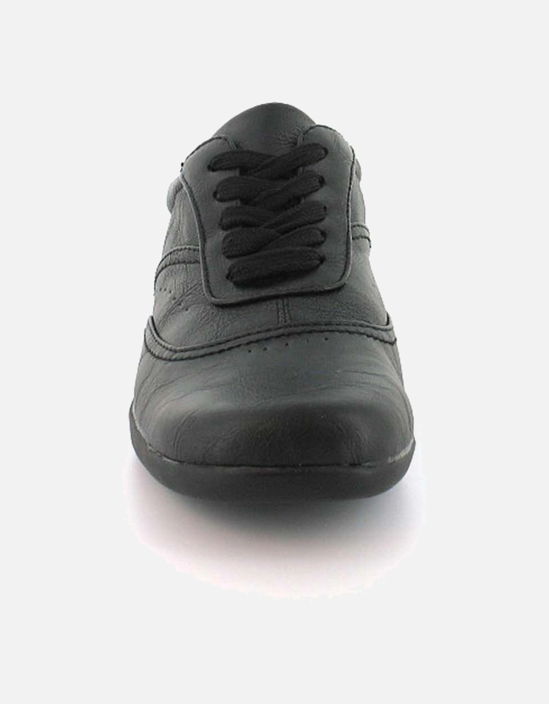 Womens Shoes Flat Valary Lace Up black UK Size