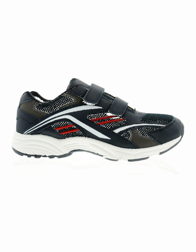 Mens Trainers Speedy Touch Fastening navy UK Size