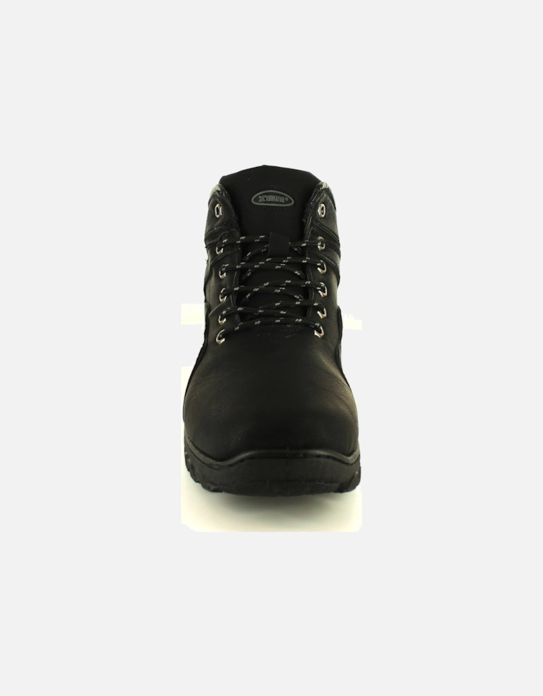 Mens Walking Boots Clarmt Lace Up black UK Size