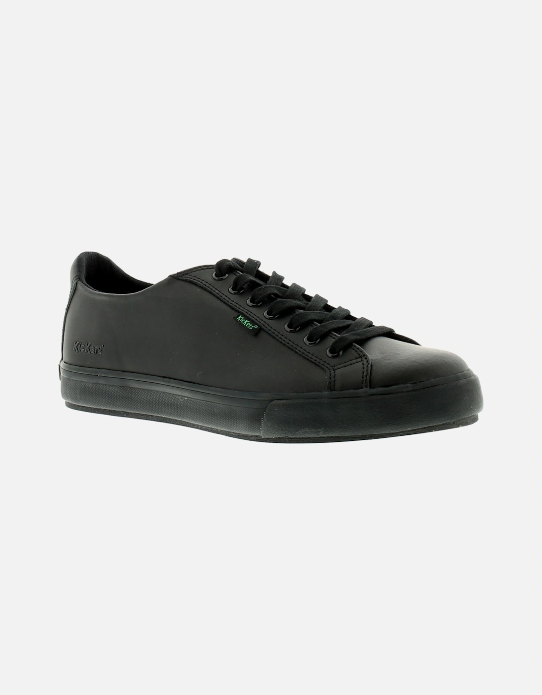 Mens Shoes Pumps Tovni Lacer Leather Lace Up black UK Size, 6 of 5