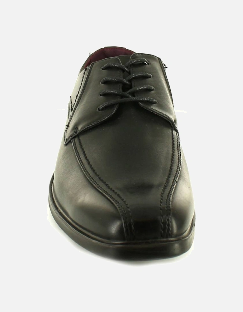 Mens Shoes Work School Formal Callum Lace Up black UK Size