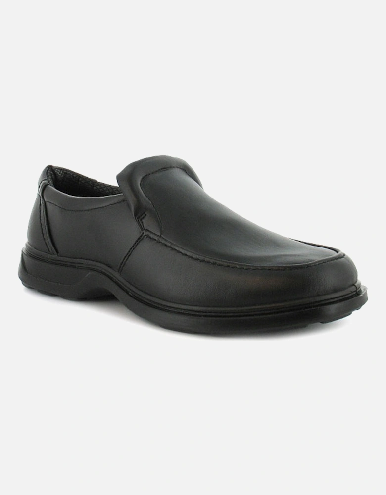 Mens Casual Shoes Wide Robin Slip On black UK Size