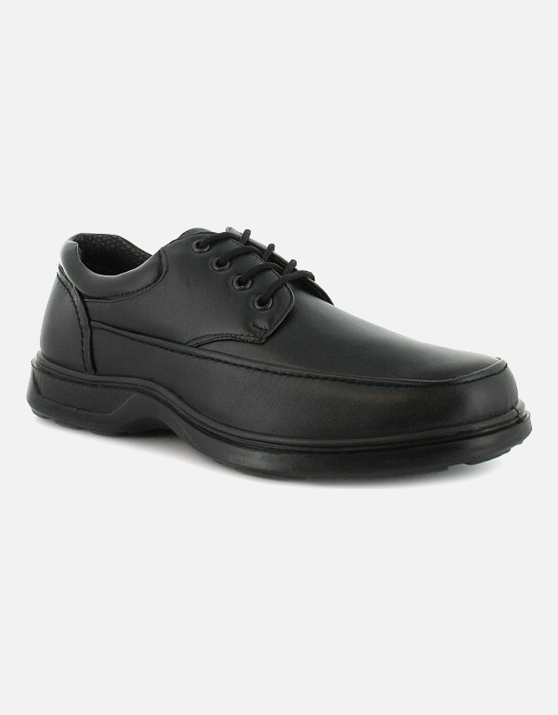 Mens Smart Shoes Freddy Lace Up black UK Size, 6 of 5