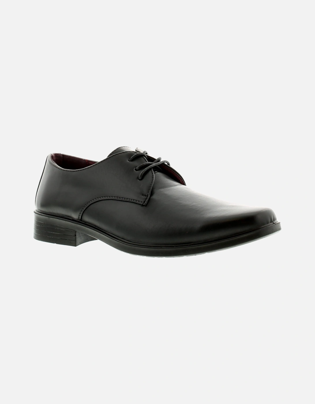 Shoes Mens Smart Formal Drift Lace Up black UK Size, 6 of 5