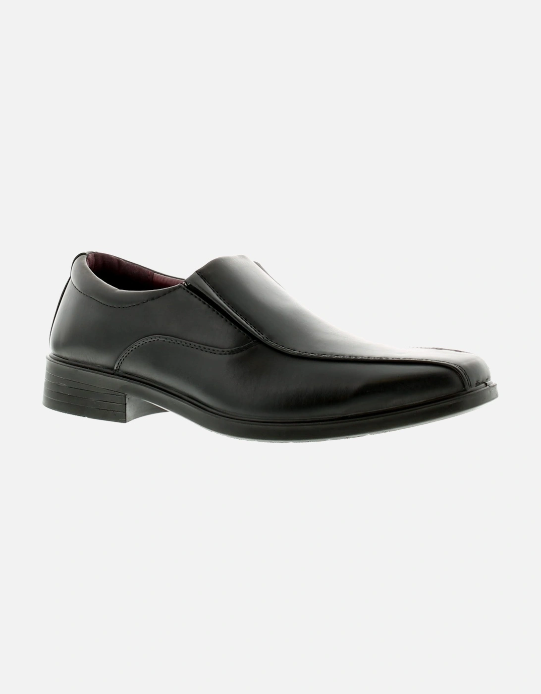 Mens Shoes Work School Formal Brenner Slip On black UK Size, 6 of 5
