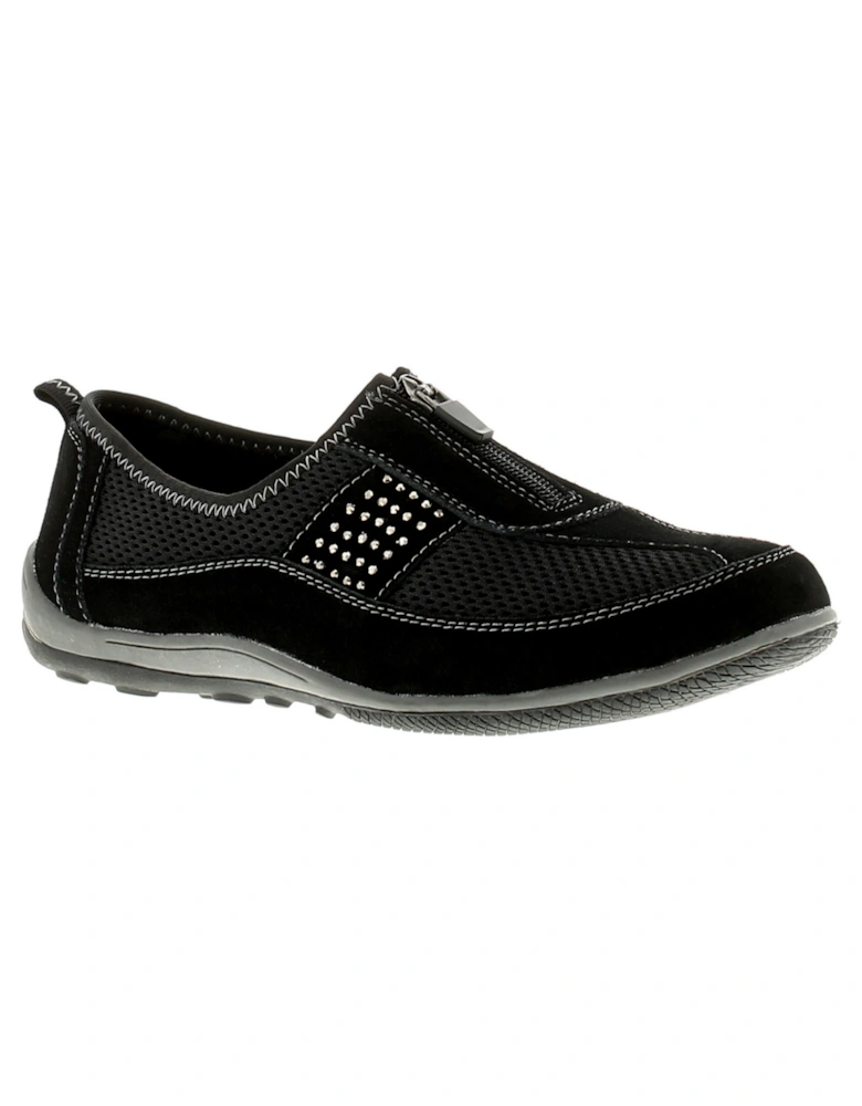 Womens Trainers zippy Zip black UK Size