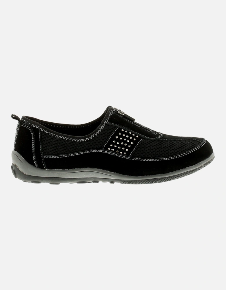 Womens Trainers zippy Zip black UK Size