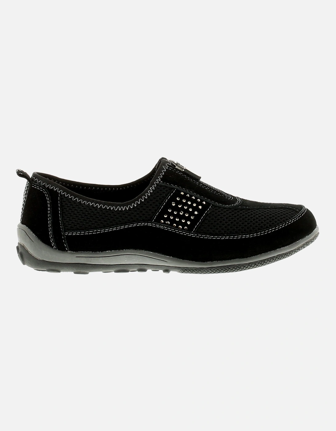 Womens Trainers zippy Zip black UK Size