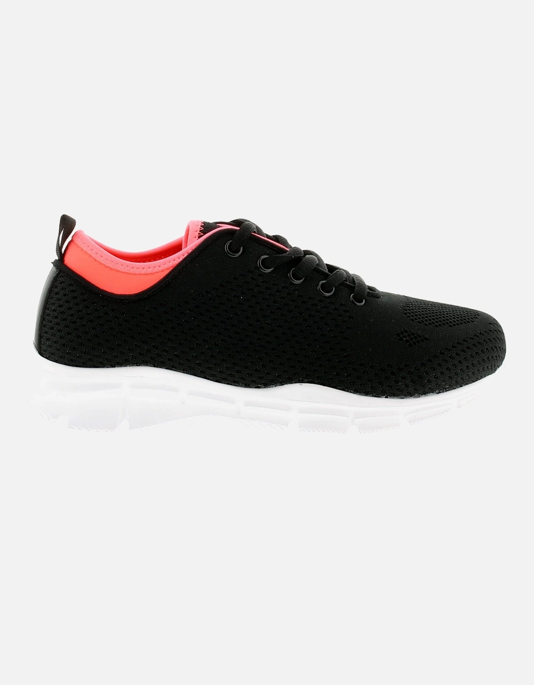 Womens Trainers Rebound Lace Up black UK Size