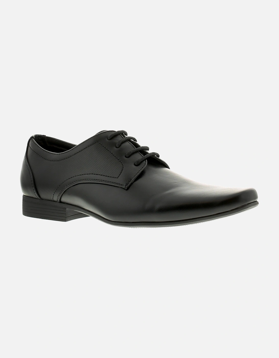 Mens Shoes Smart Kewi Lace Up black UK Size, 6 of 5