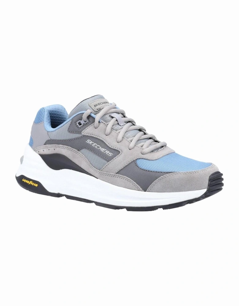 Mens Global Jogger Leather Trainers