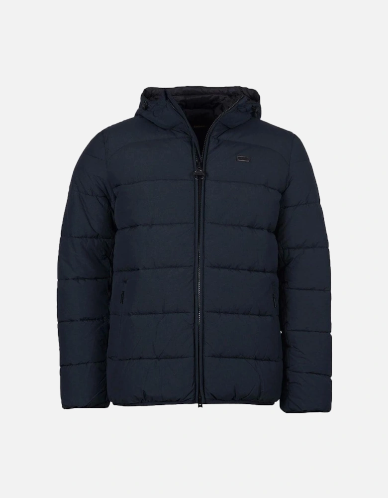 International Mens Court Quilted  Jacket - Navy