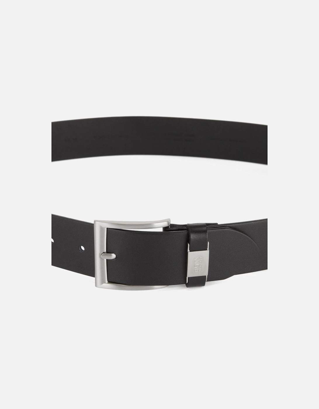 Men's Connio Black Leather Belt