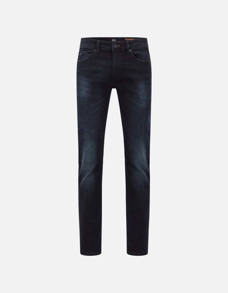 Men's Dark Blue Delaware Slim Fit Denim Jeans