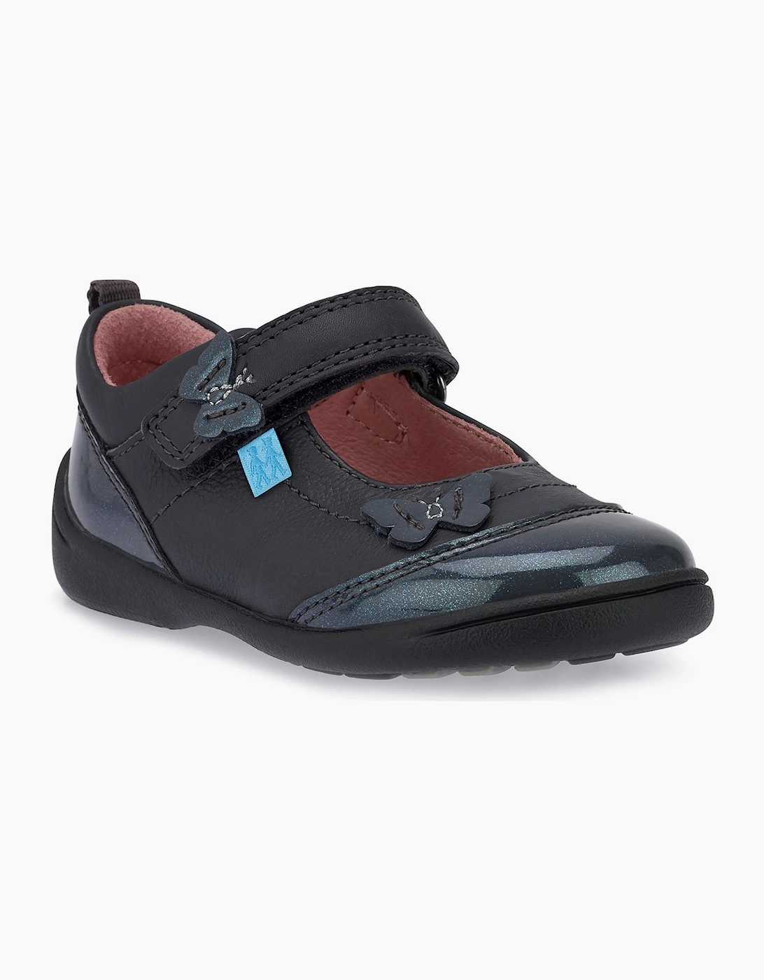 Start-Rite Start-Rite Girl's SWING GUNMETAL GIRLS SHOE - Gunmetal Leather