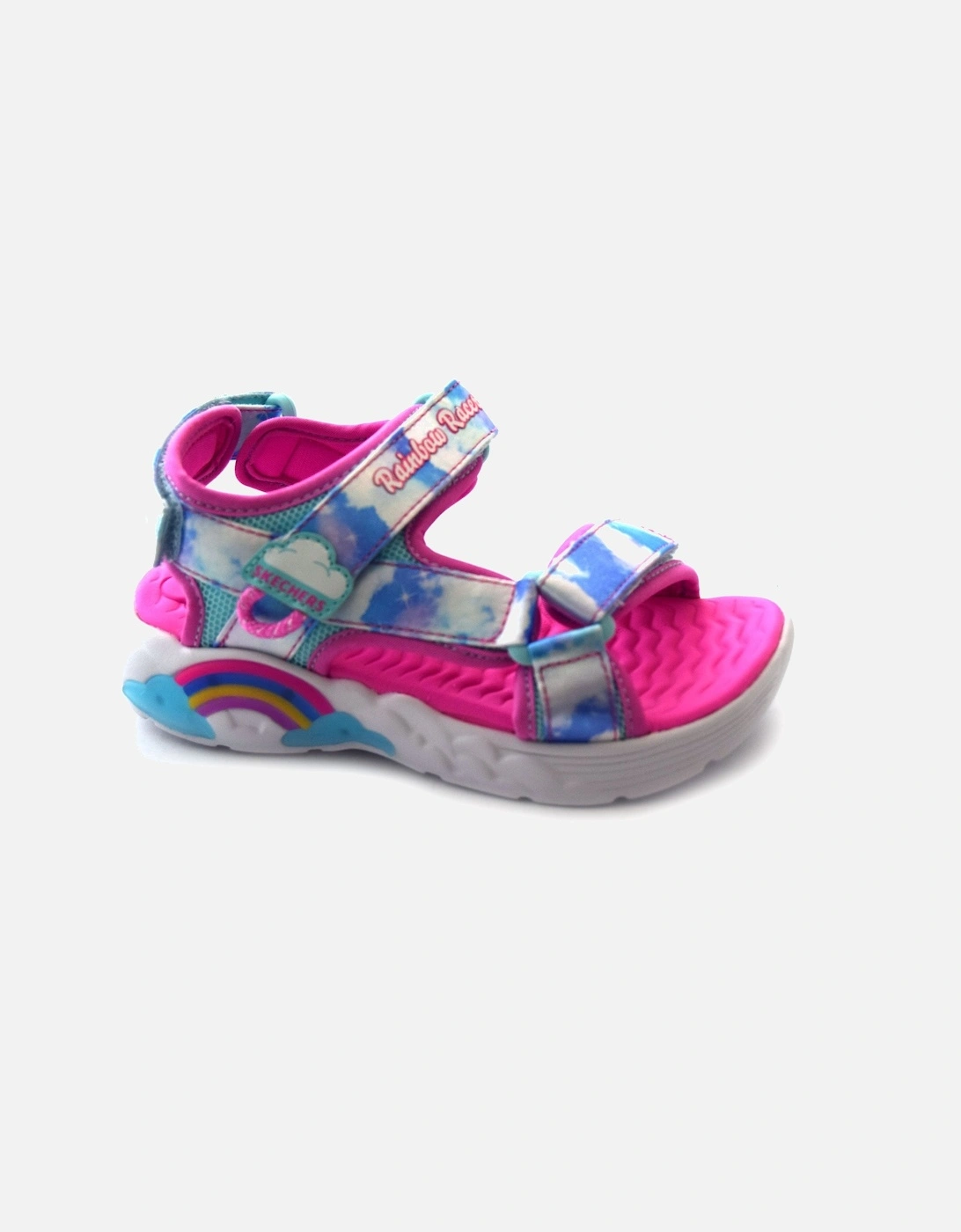 RAINBOW RACER 302975L GIRLS SANDAL, 6 of 5