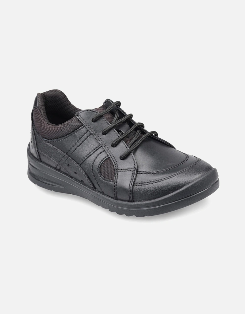 YO YO BLACK LEAT BOY'S SCHOOL SHOE