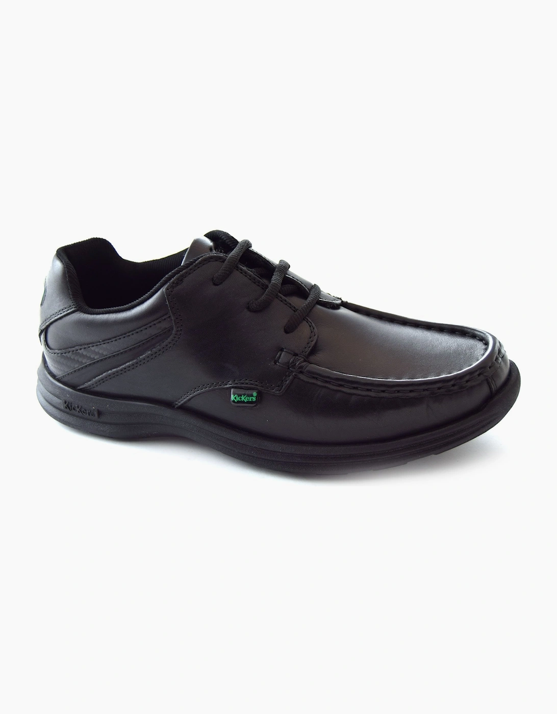 Kickers Men's Reasan Lace Up Leather School Shoes | Sporty Comfort | Durable & Flexible | Premium Quality, - Image 5