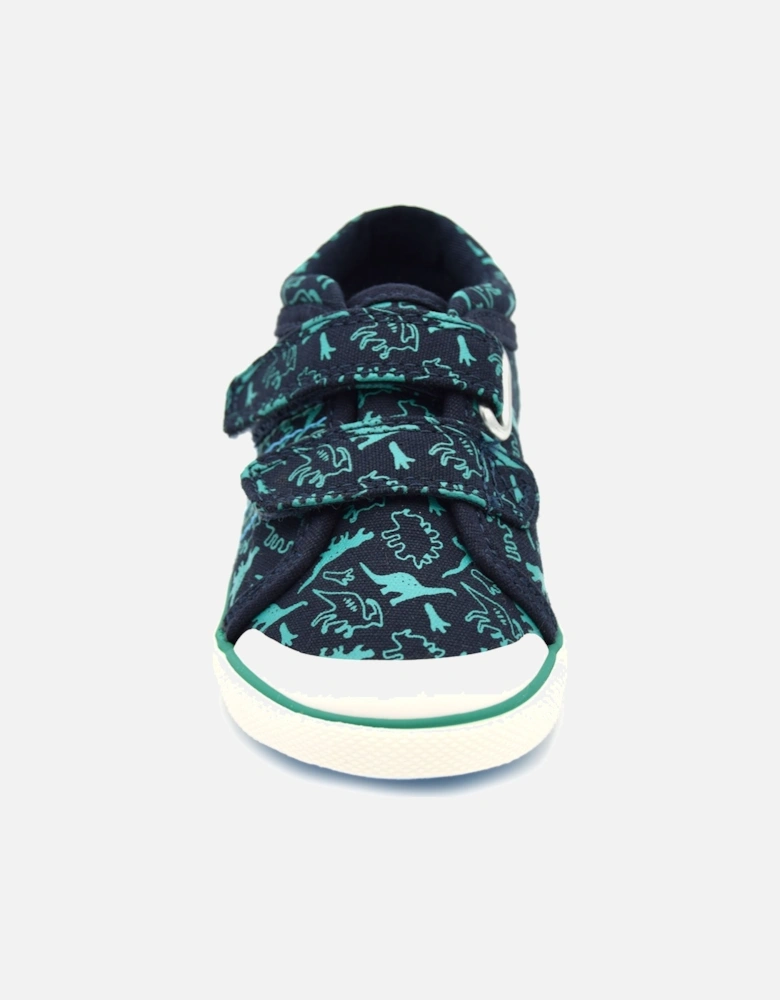 JURASSIC NAVY DI BOY'S CANVAS SHOE