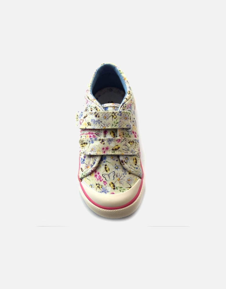 MEADOW CREAM FLO GIRLS SHOE