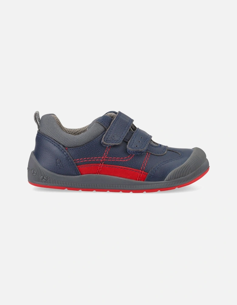 TICKLE NAVY LEAT BOYS SHOE