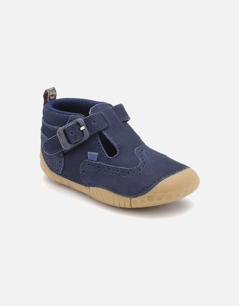 HARRY BOYS BUCKLE T-BAR PRE-WALKER SHOE