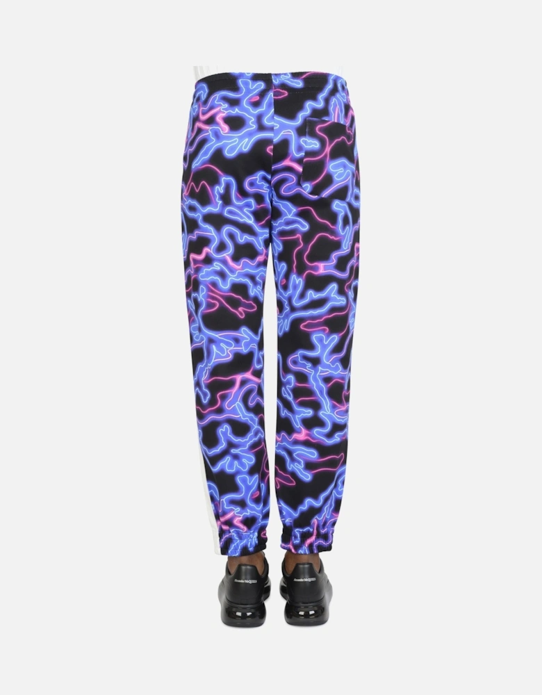 Neon Print Joggers