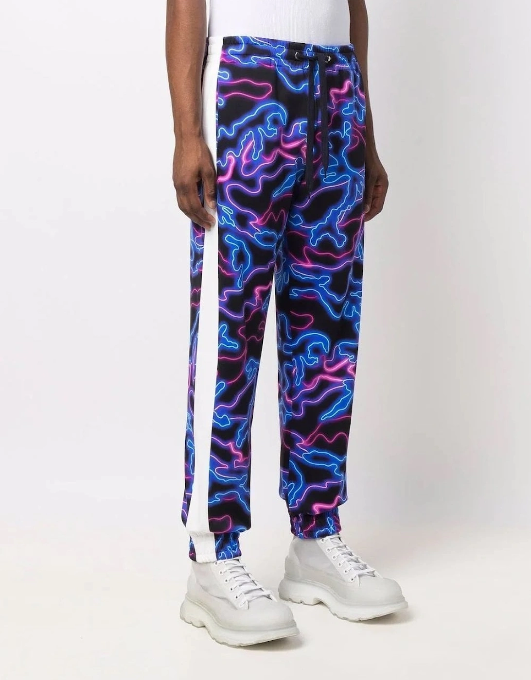 Neon Print Joggers