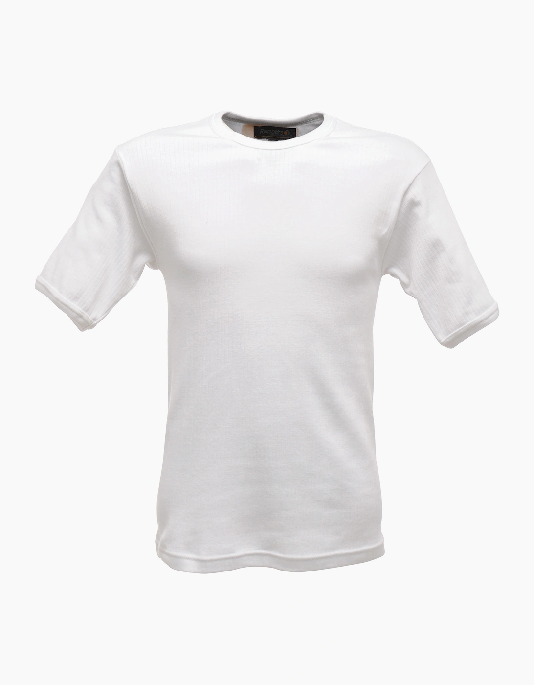 Regatta Men's White Professional Thermal Short-Sleeved Base Layer Top - Size: Xs