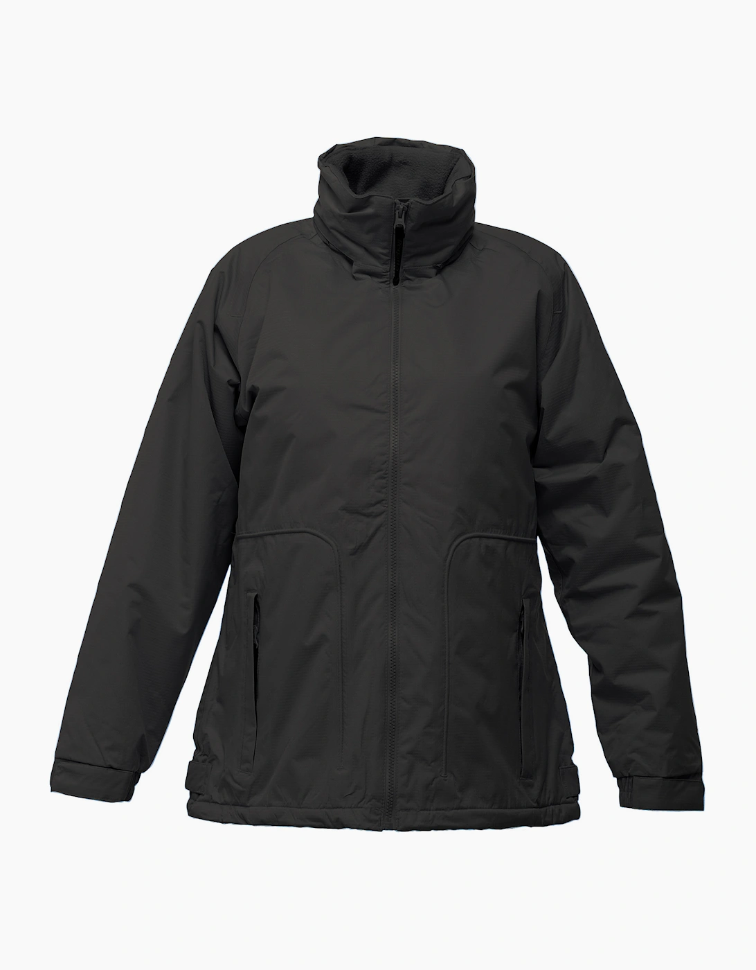 Women's Regatta Womens/Ladies Waterproof Windproof Jacket (Fleece Lined) - Black - Size: 14