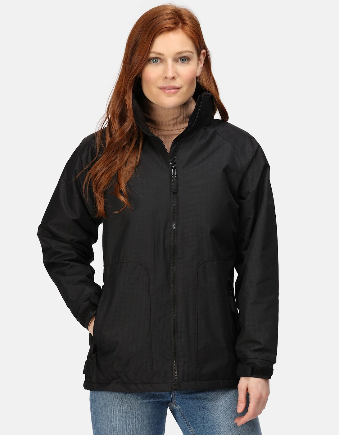 Womens/Ladies Waterproof Windproof Jacket (Fleece Lined)