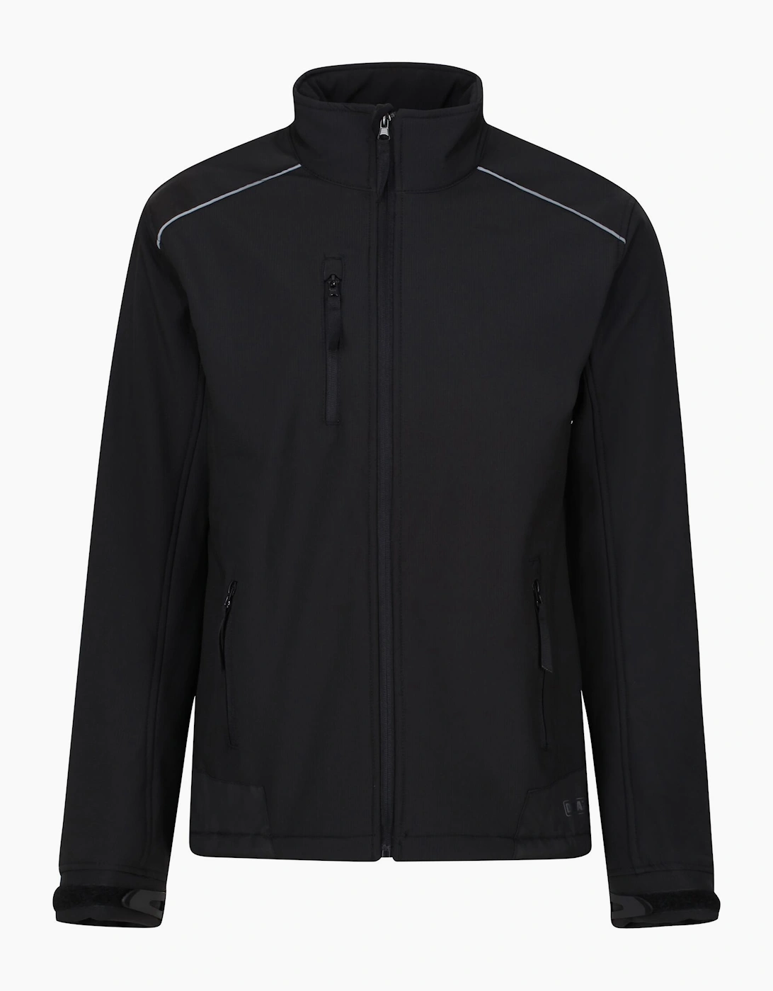 Regatta Men's Black Sandstorm Workwear Softshell Jacket  44/Regular 2XL