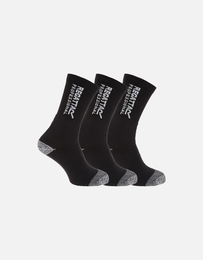 Mens Hardwearing Winter Work Socks (Pack Of 3)