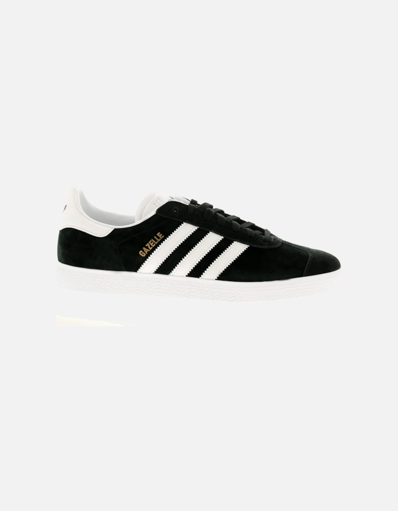 Adidas Originals Mens Trainers Gazelle Leather Lace Up black UK Size