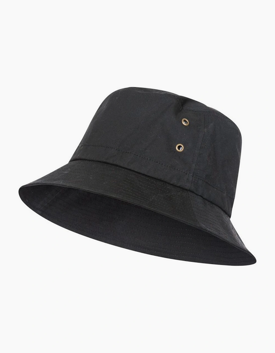 Trespass Unisex Adult Waxy Bucket Hat - Black - Size: S-M