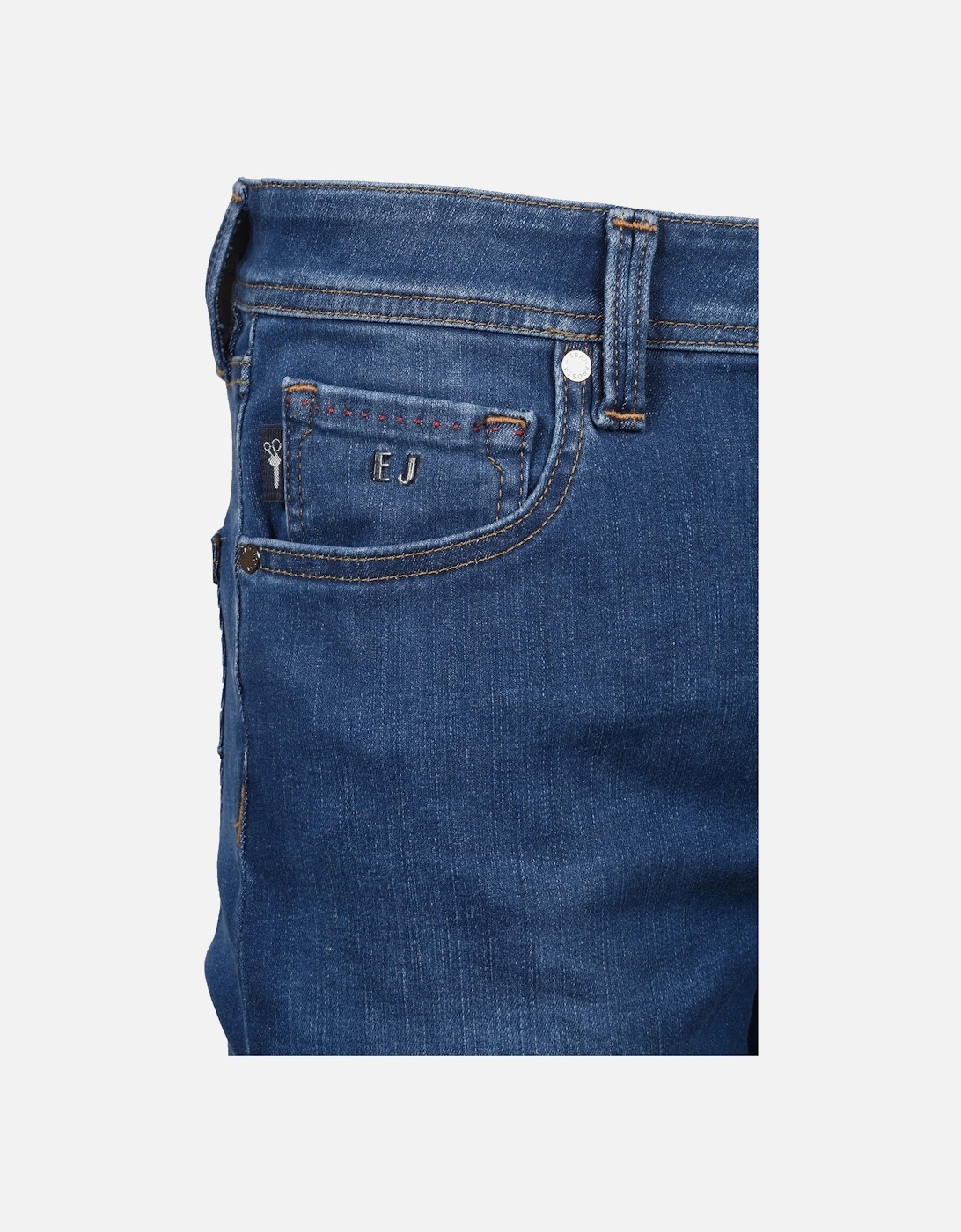 Leonardo Super Slim Fit Jeans Light Washed Denim