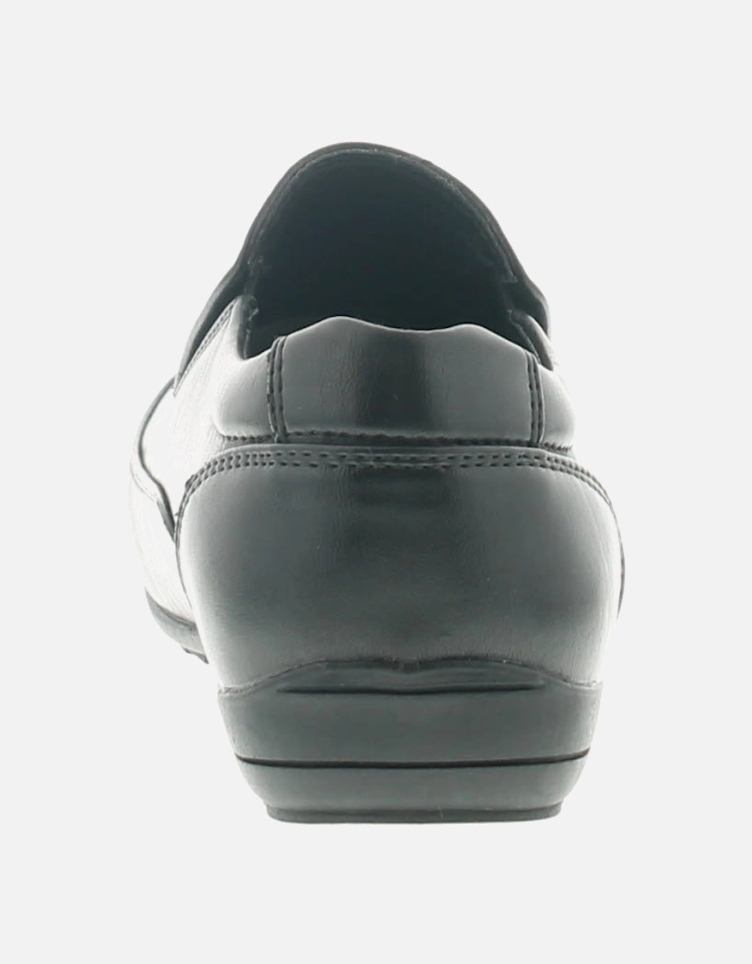 Boys School Shoes Andre Slip On black UK Size