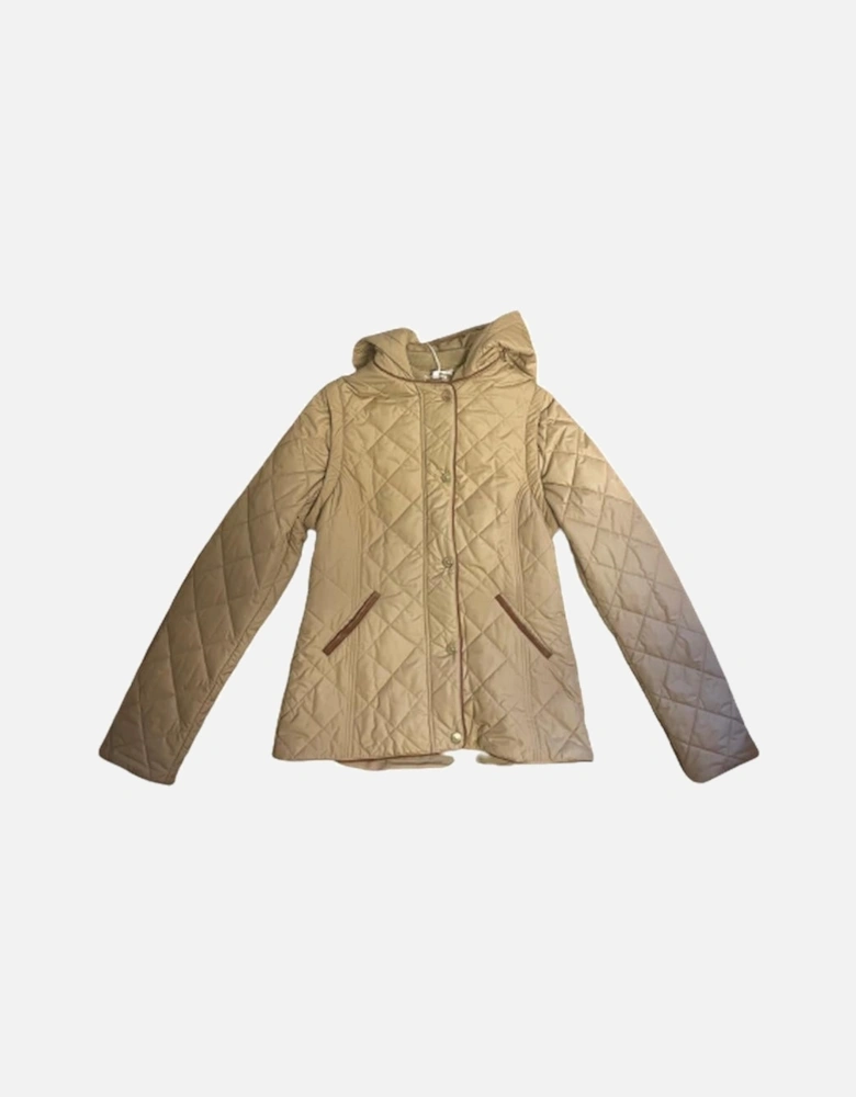 Girls Stone Quilted  Jacket