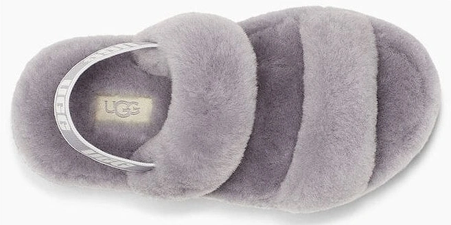 Girls UGG Soft Amethyst Oh Yeah Slides