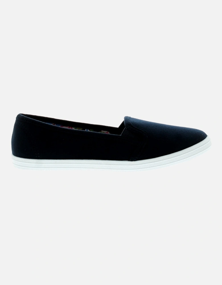 Womens Canvas Pumps Eleanor Slip On navy UK Size