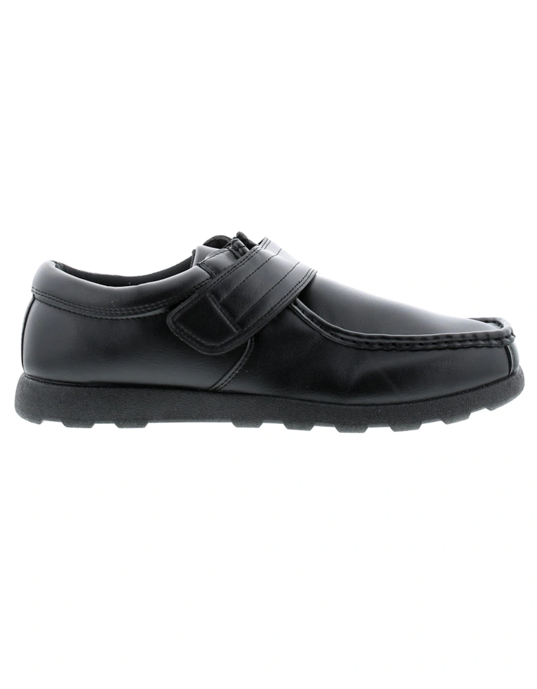Mens Smart Shoes Gorge Touch Fastening black UK Size