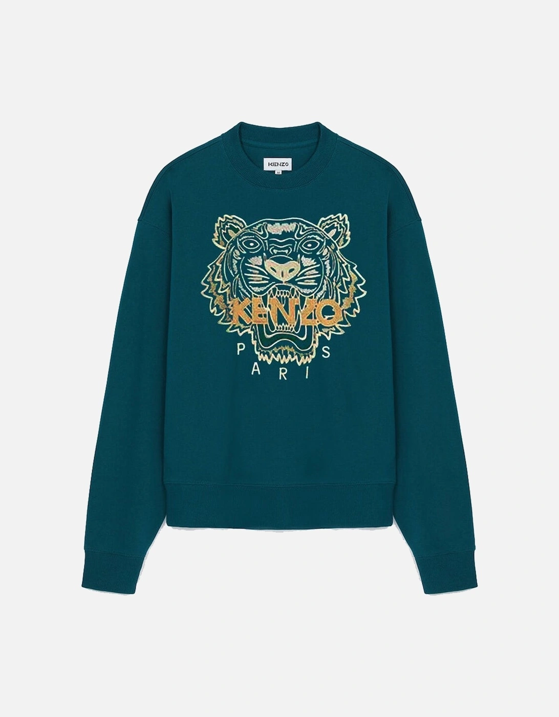 Men's Classic Tiger Sweater Green, 2 of 1