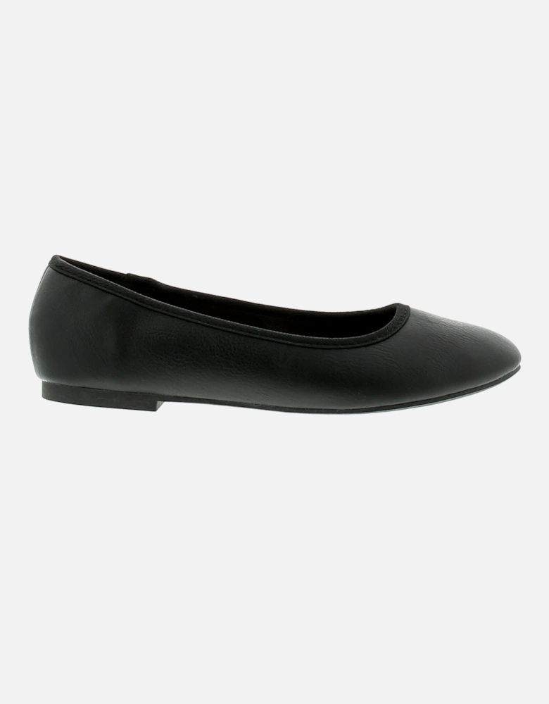 Womens Flat Shoes Christina Slip On black UK Size